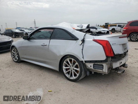 2016 Cadillac ATS-V with VIN 1G6AN1RY6G0151331, listed as a Copart auction lot 48347005 with Not Provided miles and Salvage Title. Bid and sale history available at carsss.com. Image 2.