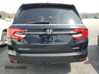 2021 Honda Odyssey Touring with VIN 5FNRL6H89MB008147, listed as a Copart auction lot 49830205 with 58,632 mi miles and Clean Title. Bid and sale history available at carsss.com. Image 6.