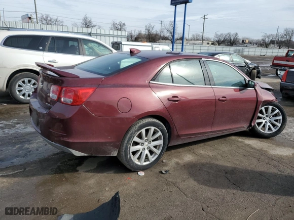 2015 Chevrolet Malibu LT with VIN 1G11D5SLXFF127365, listed as a Copart auction lot 46236235 with 165,236 mi miles and Salvage Title. Bid and sale history available at carsss.com. Image 3.