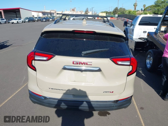 2022 GMC Terrain AT4 with VIN 3GKALYEV9NL259342, listed as a IAAI auction lot 42338407 with 31,590 mi miles and . Bid and sale history available at DreamBid. Image 16.