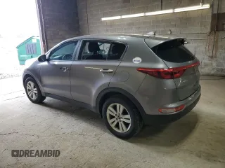 2018 Kia Sportage LX with VIN KNDPMCAC0J7440502, listed as a Copart auction lot 50199215 with 117,566 mi miles and Salvage Title. Bid and sale history available at carsss.com. Image 2.