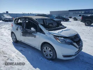 2017 Nissan Note S Plus with VIN 3N1CE2CP5HL367349, listed as a Copart auction lot 45755995 with Not provided miles and Clean title. Bid and sale history available at DreamBid. Image 4.
