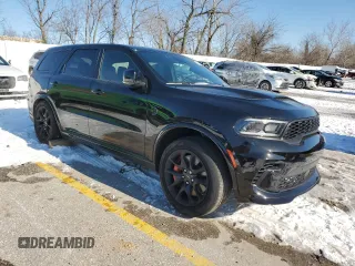 2023 Dodge Durango SRT Hellcat Premium with VIN 1C4SDJH9XPC689284, listed as a Copart auction lot 46410605 with 14,253 mi miles and Salvage Title. Bid and sale history available at DreamBid. Image 4.