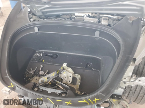 2018 Tesla Model 3 Long Range Battery with VIN 5YJ3E1EA2JF016631, listed as a Copart auction lot 55527095 with 129,547 mi miles and Salvage Title. Bid and sale history available at DreamBid. Image 11.