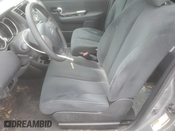 2011 Nissan Versa 1.8 S with VIN 3N1BC1APXBL404305, listed as a Copart auction lot 50777175 with 38,353 mi miles and Salvage Title. Bid and sale history available at carsss.com. Image 7.