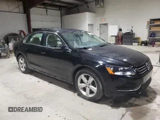 2013 Volkswagen Passat SE w/Sunroof with VIN 1VWBP7A3XDC076073, listed as a Copart auction lot 51738845 with 138,024 mi miles and Salvage Title. Bid and sale history available at carsss.com. Image 4.