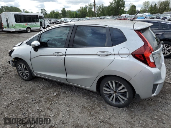 2015 Honda Fit EX-L with VIN 3HGGK5H84FM703169, listed as a Copart auction lot 57472305 with 176,377 mi miles and Salvage title. Bid and sale history available at DreamBid. Image 2.