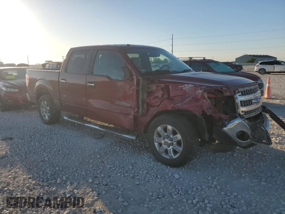 2014 Ford F-150 XL with VIN 1FTFW1CF2EKF73895, listed as a Copart auction lot 53719775 with 173,312 mi miles and Salvage Title. Bid and sale history available at carsss.com. Image 4.