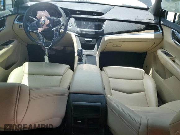 2019 Cadillac XT5 FWD with VIN 1GYKNARS9KZ219259, listed as a Copart auction lot 56900625 with 58,739 mi miles and Non repairable. Bid and sale history available at DreamBid. Image 8.