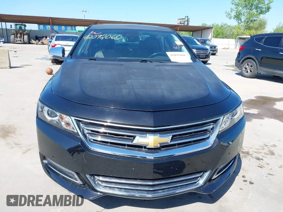 2017 Chevrolet Impala Premier with VIN 1G1145S35HU204920, listed as a IAAI auction lot 42092060 with 25,956 mi miles and . Bid and sale history available at DreamBid. Image 12.