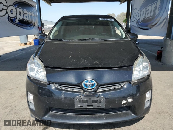 2010 Toyota Prius Four with VIN JTDKN3DU5A1093537, listed as a Copart auction lot 55380135 with 128,871 mi miles and Salvage Title. Bid and sale history available at DreamBid. Image 5.