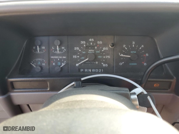 1994 Ford Ranger Splash with VIN 1FTDR15X7RPB18585, listed as a Copart auction lot 46497585 with 245,726 mi miles and Salvage Title. Bid and sale history available at carsss.com. Image 9.