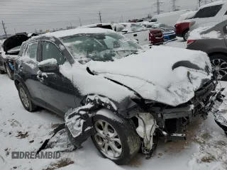 2019 Mazda CX-3 Sport with VIN JM1DKDB75K0430851, listed as a Copart auction lot 87530325 with 69,096 mi miles and Salvage Title. Bid and sale history available at carsss.com. Image 4.