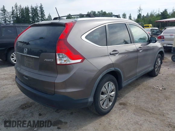 2012 Honda CR-V EX-L with VIN 5J6RM4H79CL051840, listed as a IAAI auction lot 42487917 with 96,849 mi miles and . Bid and sale history available at DreamBid. Image 4.