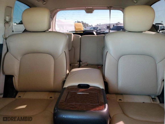 2019 Nissan Armada Platinum with VIN JN8AY2NF9K9350669, listed as a Copart auction lot 86662544 with NaN miles and Salvage Title. Bid and sale history available at carsss.com. Image 10.