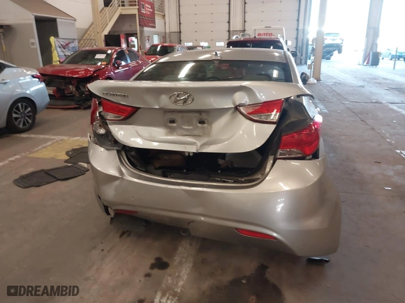 2013 Hyundai Elantra GLS with VIN 5NPDH4AE9DH211671, listed as a IAAI auction lot 41419778 with 158,932 mi miles. Bid and sale history available at carsss.com. Image 17.
