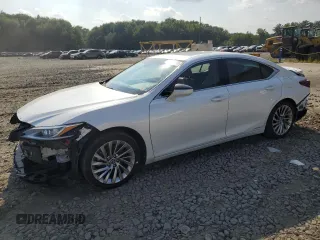 2022 Lexus ES 300h Luxury with VIN 58AEA1C17NU019565, listed as a Copart auction lot 68922214 with 71,621 mi miles and Salvage title. Bid and sale history available at DreamBid. Image 1.