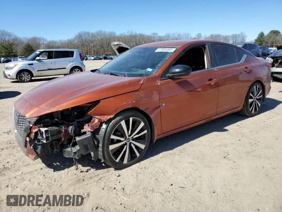 2022 Nissan Altima SR with VIN 1N4BL4CV7NN396314, listed as a Copart auction lot 47005305 with 46,994 mi miles and Salvage Title. Bid and sale history available at DreamBid. Image 1.