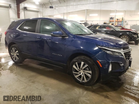 2022 Chevrolet Equinox LT z VIN 3GNAXUEV4NL233974, wystawiony jako Copart lot #50736885 z przebiegiem 17 127 mil mil oraz Szkoda całkowita • Salvage title. Historia ofert i sprzedaży dostępna na DreamBid. Obrazek 4.