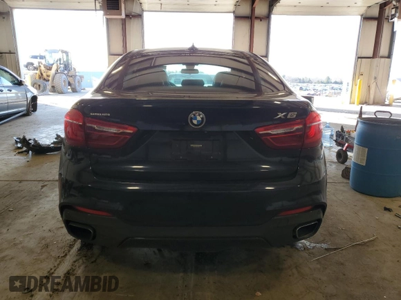 2016 BMW X6 xDrive35i with VIN 5UXKU2C58G0N78677, listed as a Copart auction lot 41870983 with 0 mi miles. Bid and sale history available at carsss.com. Image 6.