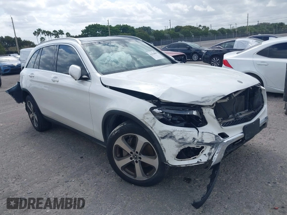 2018 Mercedes-Benz GLC with VIN WDC0G4KB0JV079007, listed as a IAAI auction lot 41910987 with 78,192 mi miles. Bid and sale history available at carsss.com. Image 1.