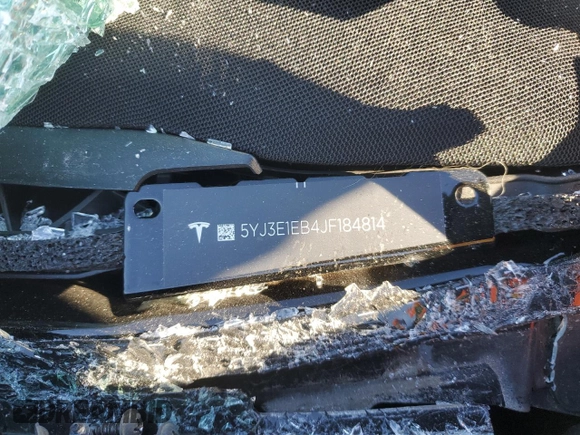 2018 Tesla Model 3 Long Range Battery with VIN 5YJ3E1EB4JF184814, listed as a Copart auction lot 88073115 with Not Provided miles and Salvage Title. Bid and sale history available at DreamBid. Image 12.