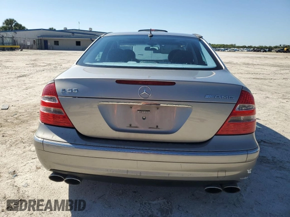 2003 Mercedes-Benz E-Class 5.5L AMG with VIN WDBUF76J83A256506, listed as a Copart auction lot 48587735 with 191,902 mi miles and Clean Title. Bid and sale history available at carsss.com. Image 6.