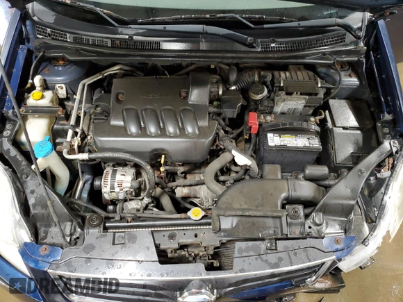 2012 Nissan Sentra S with VIN 3N1AB6AP1CL743998, listed as a Copart auction lot 48506635 with 136,719 mi miles and Salvage Title. Bid and sale history available at DreamBid. Image 11.