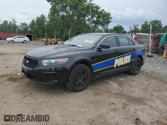 2016 Ford Police Interceptor with VIN 1FAHP2MK5GG154880, listed as a Copart auction lot 60104605 with 126,939 mi miles and Clean title. Bid and sale history available at DreamBid. Image 1.