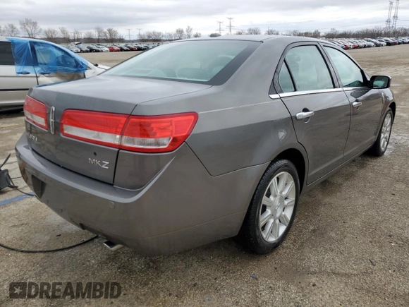 2010 Lincoln MKZ with VIN 3LNHL2GC7AR623621, listed as a Copart auction lot 50513235 with 60,127 mi miles and Salvage Title. Bid and sale history available at carsss.com. Image 3.