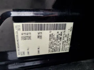 2016 Nissan Maxima SV z VIN 1N4AA6AP0GC397126, wystawiony jako Copart lot #56601695 z przebiegiem 103 990 mil mil oraz Szkoda całkowita • Salvage title. Historia ofert i sprzedaży dostępna na DreamBid. Obrazek 12.