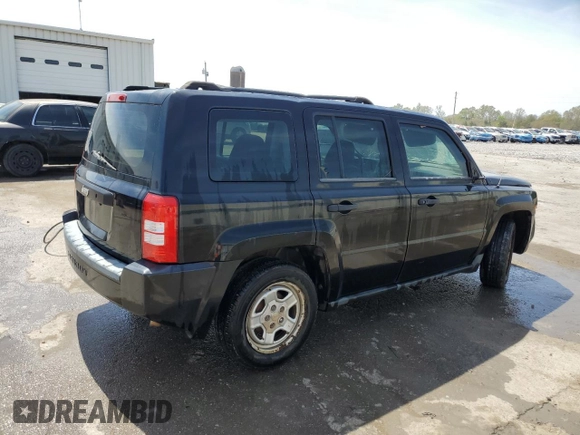 2008 Jeep Patriot Sport with VIN 1J8FT28WX8D574026, listed as a Copart auction lot 50238525 with 166,024 mi miles and Salvage Title. Bid and sale history available at carsss.com. Image 3.