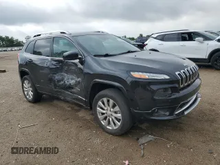 2018 Jeep Cherokee Overland z VIN 1C4PJMJX0JD551084, wystawiony jako Copart lot #61356055 z przebiegiem 30 561 mil mil oraz Szkoda całkowita • Salvage title. Historia ofert i sprzedaży dostępna na DreamBid. Obrazek 4.