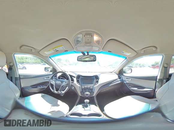 2017 Hyundai Santa Fe 2.4L z VIN 5NMZUDLB7HH028678, wystawiony jako Copart lot #57557855 z przebiegiem 102 049 mil mil oraz Szkoda całkowita • Salvage title. Historia ofert i sprzedaży dostępna na DreamBid. Obrazek 15.