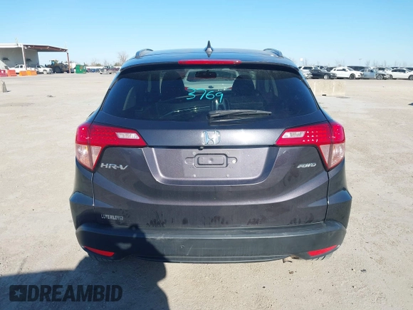 2018 Honda HR-V EX-L Navi with VIN 3CZRU6H79JM723161, listed as a IAAI auction lot 41390924 with 80,669 mi miles. Bid and sale history available at carsss.com. Image 17.