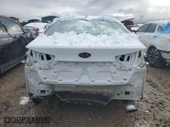 2015 Kia Optima LX with VIN KNAGM4A75F5640266, listed as a Copart auction lot 48436575 with 76,029 mi miles and Salvage Title. Bid and sale history available at carsss.com. Image 6.