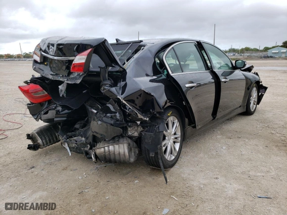 2013 Hyundai Genesis 3.8L with VIN KMHGC4DD2DU221085, listed as a Copart auction lot 38810452 with 96,878 mi miles and Salvage Title. Bid and sale history available at carsss.com. Image 4.