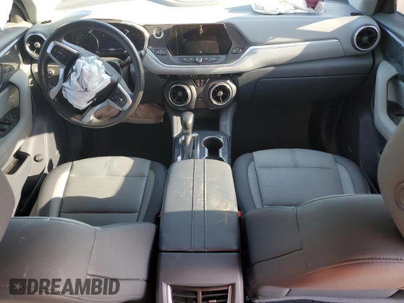 2020 Chevrolet Blazer LT with VIN 3GNKBDRS7LS659518, listed as a Copart auction lot 53249805 with 122,883 mi miles and Salvage title. Bid and sale history available at DreamBid. Image 8.