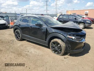 2022 Mazda CX-30 2.5 Turbo with VIN 3MVDMBAY1NM419435, listed as a Copart auction lot 50644675 with Not Provided miles and Salvage Title. Bid and sale history available at DreamBid. Image 4.
