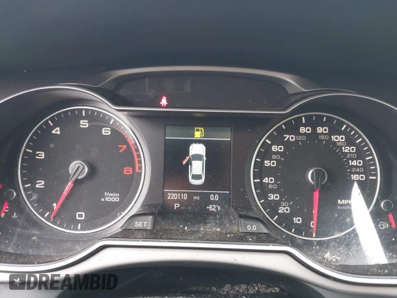 2013 Audi A4 Premium Plus с VIN WAUFFAFLXDN024165, выставлен на аукционе IAAI как лот 42271521 с пробегом 220 110 миль миль и . История ставок и продаж доступна на DreamBid. Изображение 7.