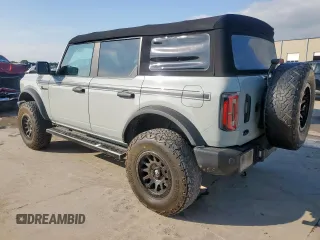 2021 Ford Bronco with VIN 1FMDE5BHXMLA97789, listed as a Copart auction lot 59548025 with 93,959 mi miles and Salvage title. Bid and sale history available at DreamBid. Image 2.