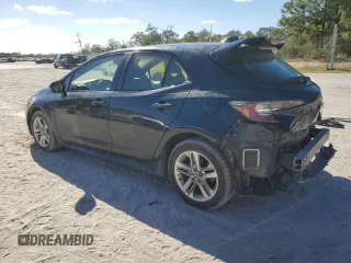 2021 Toyota Corolla Hatchback SE with VIN JTNB4MBE8M3110940, listed as a Copart auction lot 81934554 with 103,270 mi miles and Salvage Title. Bid and sale history available at carsss.com. Image 2.