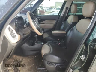 2014 FIAT 500L Lounge with VIN ZFBCFACH0EZ023268, listed as a Copart auction lot 84641784 with 0 mi miles and Clean Title. Bid and sale history available at carsss.com. Image 7.