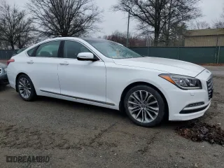 2016 Hyundai Genesis 3.8L with VIN KMHGN4JE5GU137919, listed as a Copart auction lot 49777735 with 51,643 mi miles and Salvage Title. Bid and sale history available at carsss.com. Image 4.