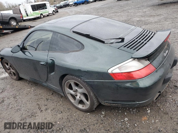 2001 Porsche 911 Carrera S with VIN WP0AB29971S687446, listed as a Copart auction lot 85160124 with 89,577 mi miles and Salvage Title. Bid and sale history available at carsss.com. Image 2.
