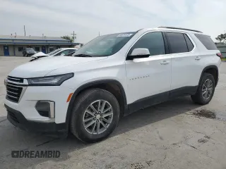 2023 Chevrolet Traverse LT Cloth with VIN 1GNERGKW7PJ127118, listed as a Copart auction lot 60079125 with 65,315 mi miles and Salvage title. Bid and sale history available at DreamBid. Image 1.