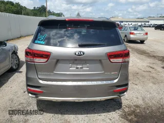 2016 Kia Sorento SXL with VIN 5XYPK4A18GG028124, listed as a Copart auction lot 59665324 with 63,502 mi miles and Salvage Title. Bid and sale history available at carsss.com. Image 6.