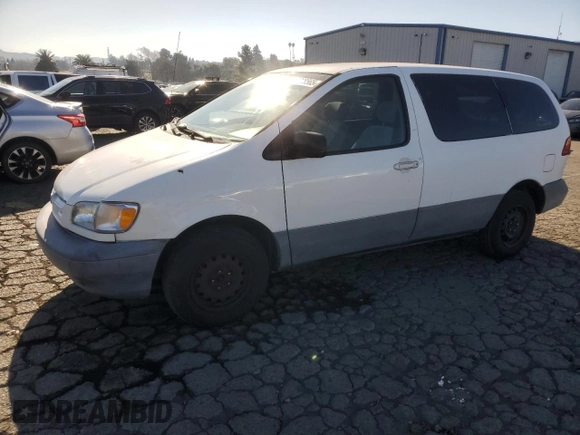1999 Toyota Sienna CE with VIN 4T3GF19C5XU166813, listed as a Copart auction lot 42228565 with 195,909 mi miles and Salvage Title. Bid and sale history available at carsss.com. Image 1.