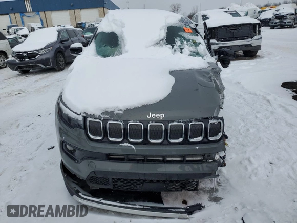 2022 Jeep Compass (RED) Edition с VIN 3C4NJDCB9NT132093, выставлен на аукционе Copart как лот 44517315 с пробегом Не указан миль и На запчасти • Non repairable. История ставок и продаж доступна на DreamBid. Изображение 5.
