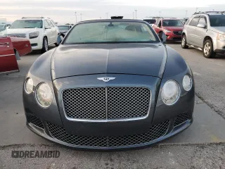 2013 Bentley Continental GT with VIN SCBGR3ZA6DC080610, listed as a Copart auction lot 74080524 with Not Provided miles and Salvage Title. Bid and sale history available at DreamBid. Image 5.